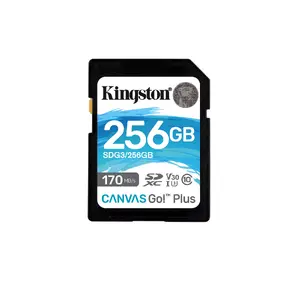 Флеш-память Kingston 256GB SD UHS-I Canvas Go Plus 170R