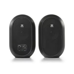 Speakers JBL 104-BT Black — 2-way desktop studio monitors, Bluetooth 5.0, 60 W RMS, 4.5" woofer, 0.75" tweeter