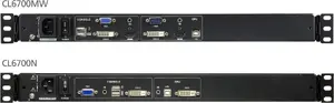 ATEN 17.3" ЖК-консоль — Full HD 1920x1080, DVI-D/HDMI/VGA, USB клавиатура и мышь, 1U стойка, металлический корпус