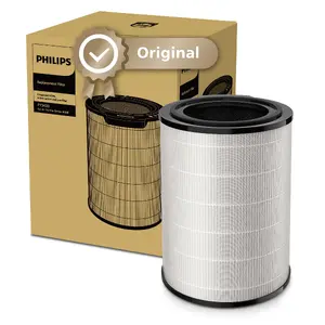 Philips FY3430/30 NanoProtect HEPA Replacement Air Purifier Filter with 99.97% Filtration Efficiency