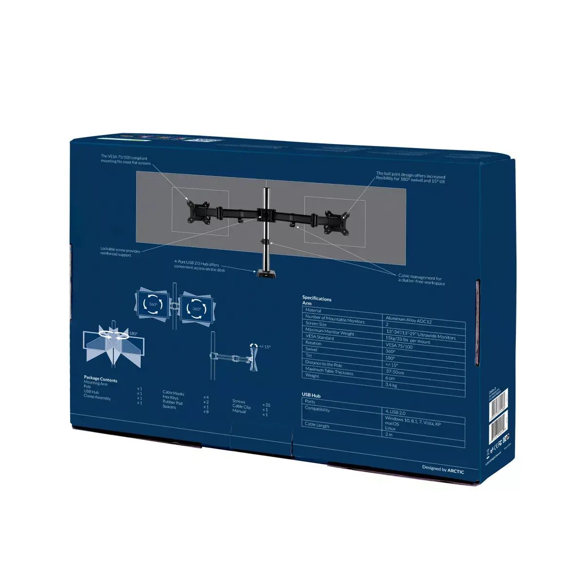 Dual Monitor Arm ARCTIC Z2 (Gen 3) Photo 12