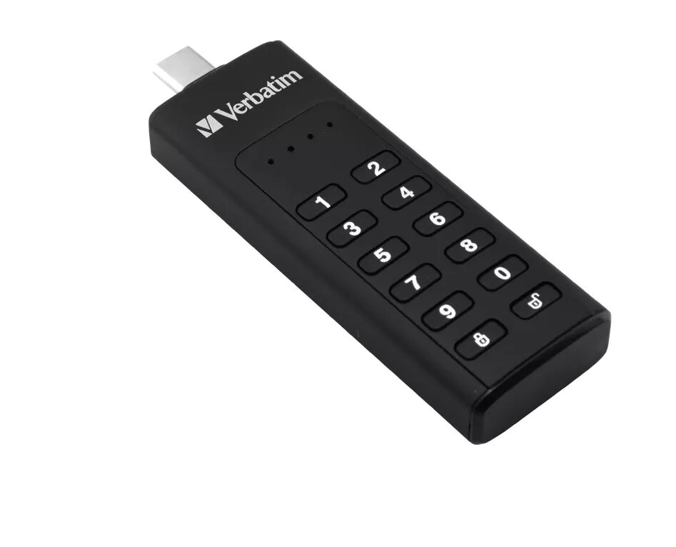VERBATIM Keypad Secure USB-C Накопитель 32 ГБ Photo 1