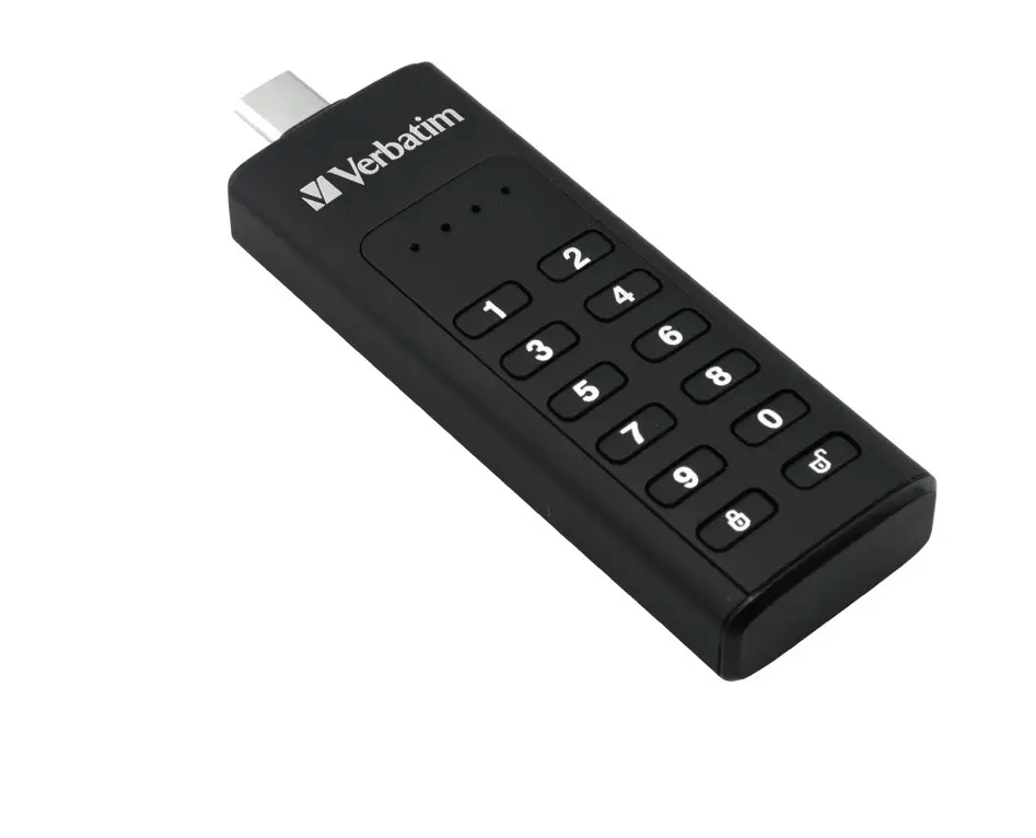 USB zibatmiņa Verbatim 128GB USB-C Keypad