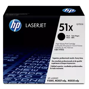 Тонер HP 51X High Yield Black 13000 страниц Черный