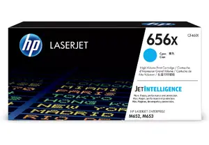 Тонер-картридж HP 656X High Yield Cyan CF461X — оригинал, 22 000 страниц, лазерный
