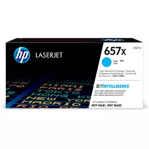Картридж тонера HP 657X высокой ёмкости 12000 страниц голубой