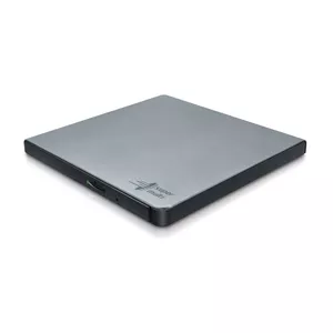 Hitachi-LG Slim Portable DVD-Writer optiskā iekārta (CD, DVD-RW, Blu-Ray) DVD±RW Sudrabs