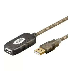 USB Cable Goobay 5m USB 2.0 A to A Male/Female