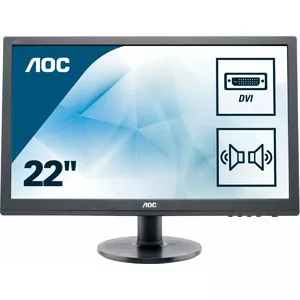 AOC 60 Series E2260SDA LED display 55.9 cm (22") 1680 x 1050 pixels WSXGA+ Black