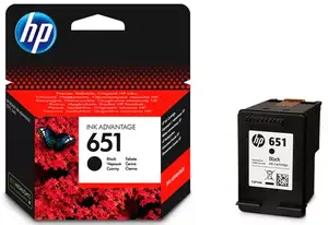 Картридж HP No.651 (C2P10AE) BK 600 страниц OEM