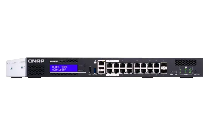 Управляемый коммутатор QNAP QGD-1600P Photo 2