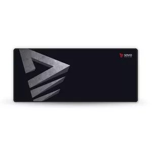 Mouse pad SAVIO Precision Control XL — gaming mouse pad, 900×400×3 mm, rubber, black/grey