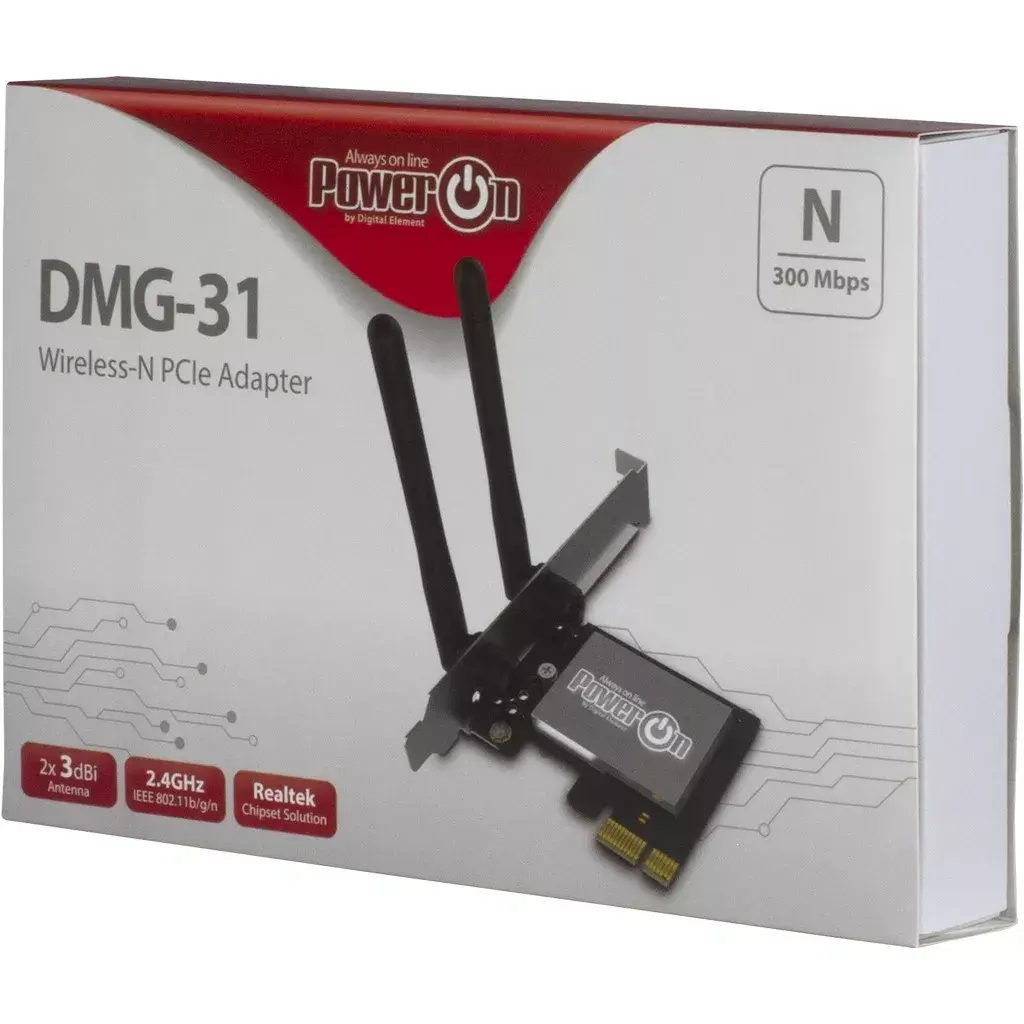 Iekšējā WLAN karte Inter-Tech DMG-31 Photo 3