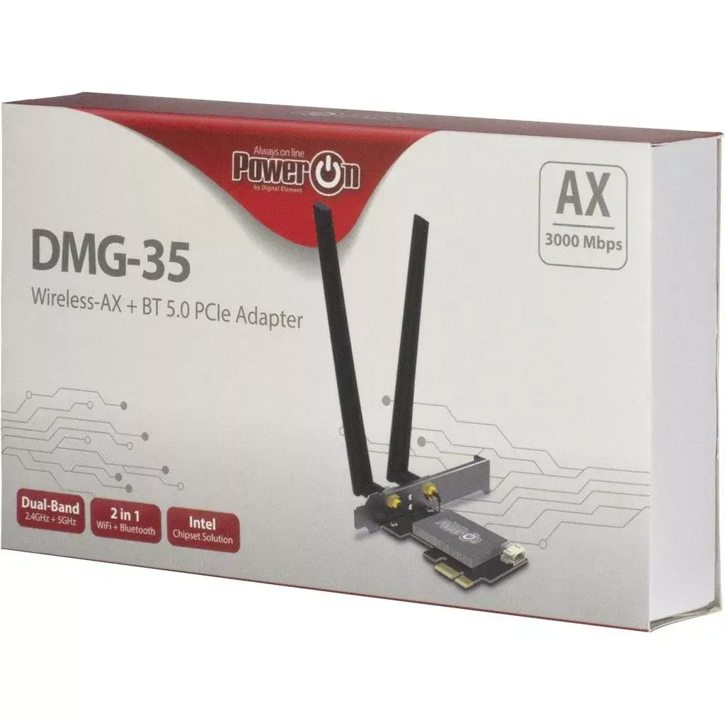 Внутренний адаптер WLAN / Bluetooth Inter-Tech DMG-35 Photo 5