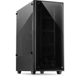 PC Case Inter-Tech C-303 Mirror Full Tower Black