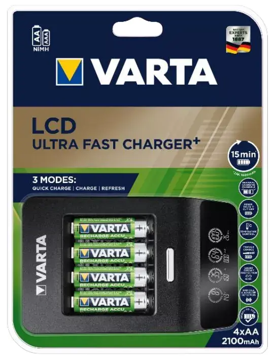 Akumulatoru lādētājs Varta 57685 101 441 Photo 2