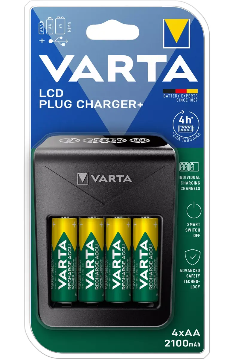 Akumulatoru lādētājs Varta 57687 Photo 2