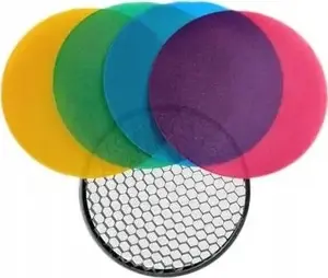 Accessory Kit Godox AD-S11&S12 — color gels and reflector grid set for AD-S11 and AD-S12