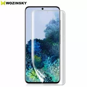 Wozinsky Samsung Galaxy S20+ (G985) ekrāna aizsargplēve Glancēta (Pilnam ekrānam ar ielocītām malām)