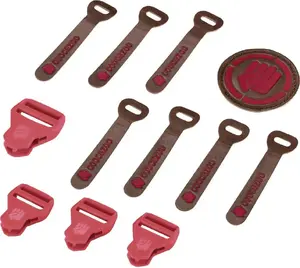 Coocazoo MatchPatch sintētiskās ādas Hibiscus — uzlīme (aksesors) mugursomām, modelis 00138807