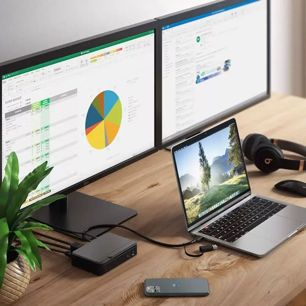 ALOGIC DUTHD Universal Twin HD Laptop Docking Station Photo 9