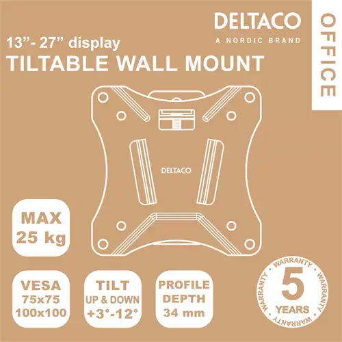 Monitoru stiprinājums Deltaco ARM-0102 Photo 5