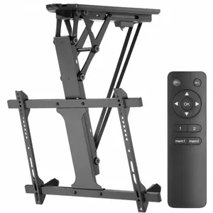 Electric ceiling TV mount MACLEAN MC-880 for 32–70" TVs, max 35 kg, VESA up to 600×400