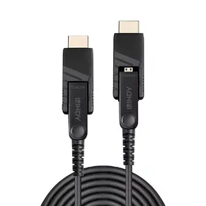 Fibre Optic Hybrid Micro-HDMI Cable Lindy 40m