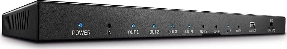 HDMI Sadalītājs Lindy 8 Port HDMI