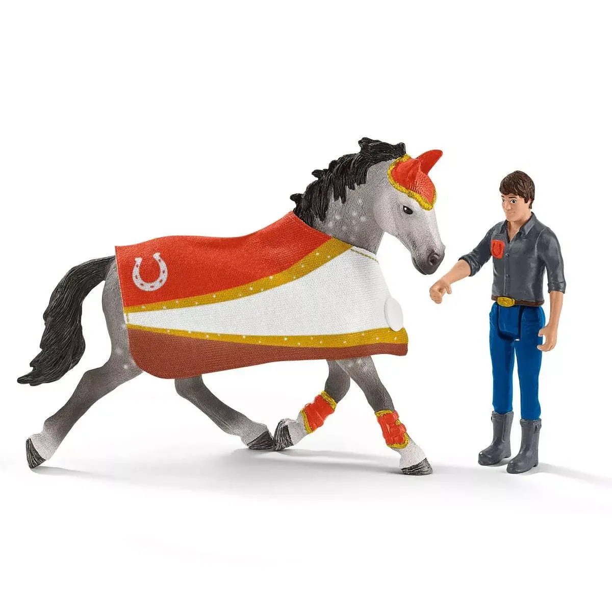 Игровой набор Schleich HORSE CLUB Миа с вольтижировкой Photo 5