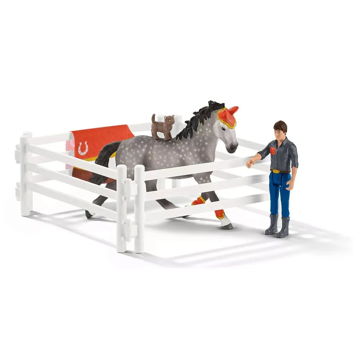Игровой набор Schleich HORSE CLUB Миа с вольтижировкой Photo 6