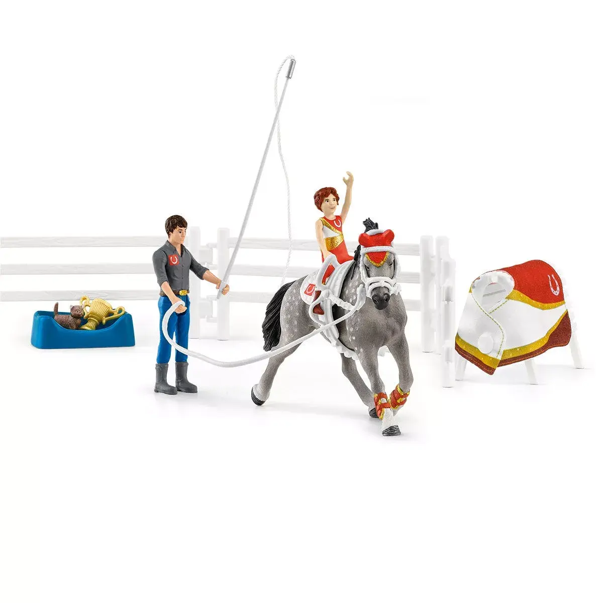 Игровой набор Schleich HORSE CLUB Миа с вольтижировкой Photo 13