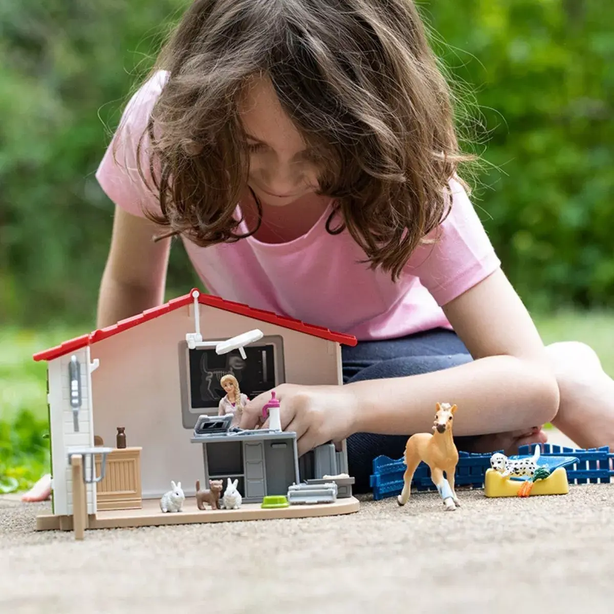Ветеринарная практика с питомцами Schleich 42502 Photo 2