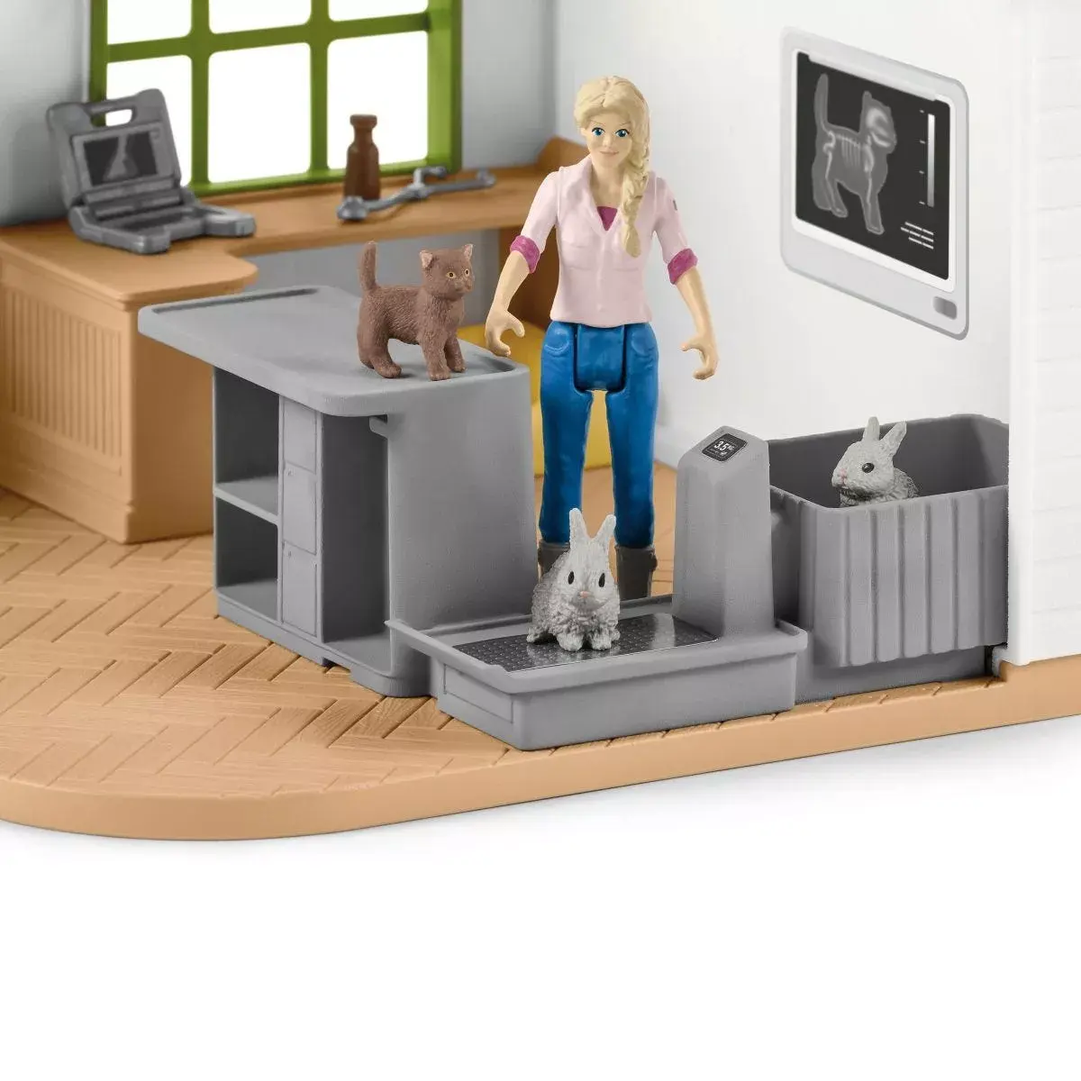 Ветеринарная практика с питомцами Schleich 42502 Photo 9