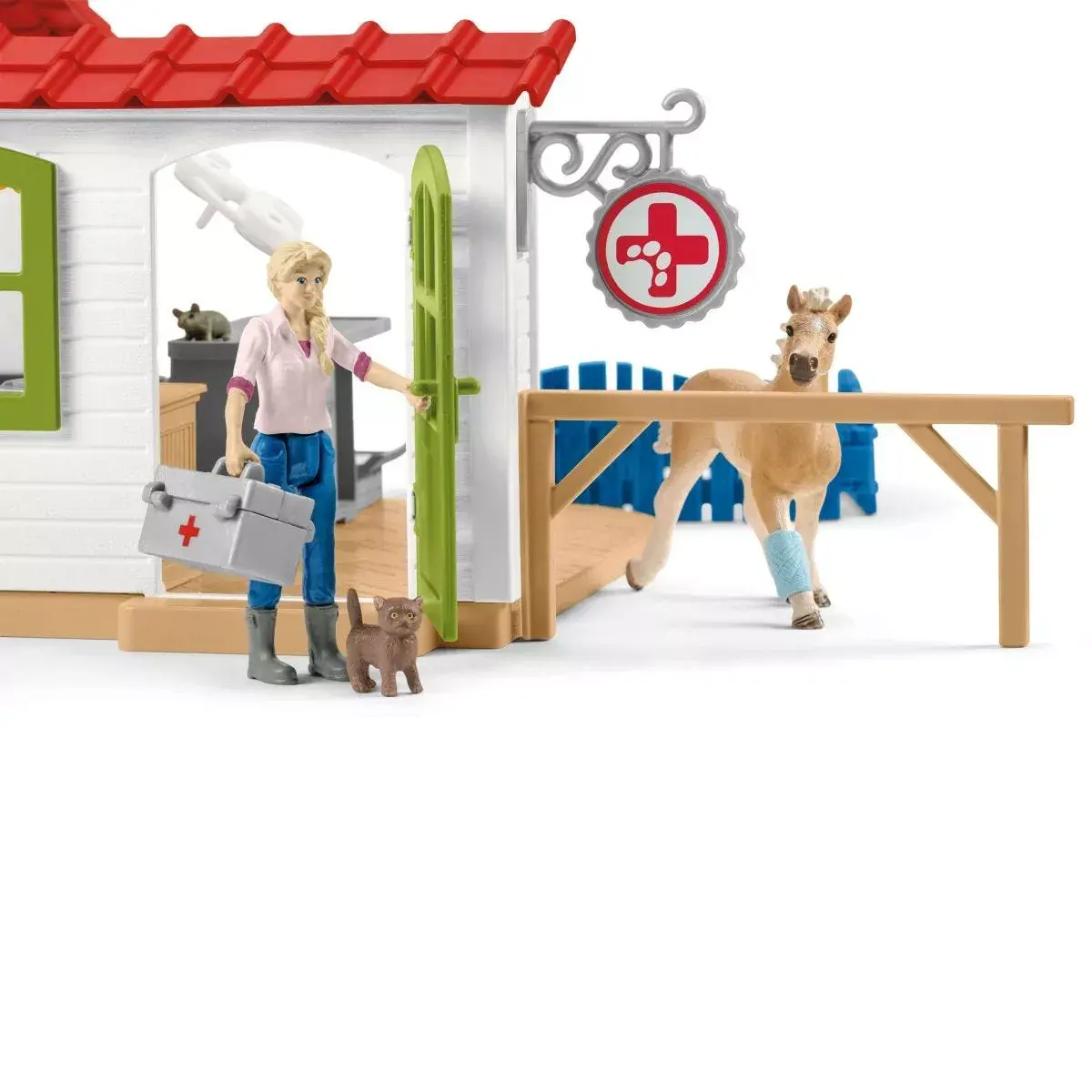 Ветеринарная практика с питомцами Schleich 42502 Photo 11