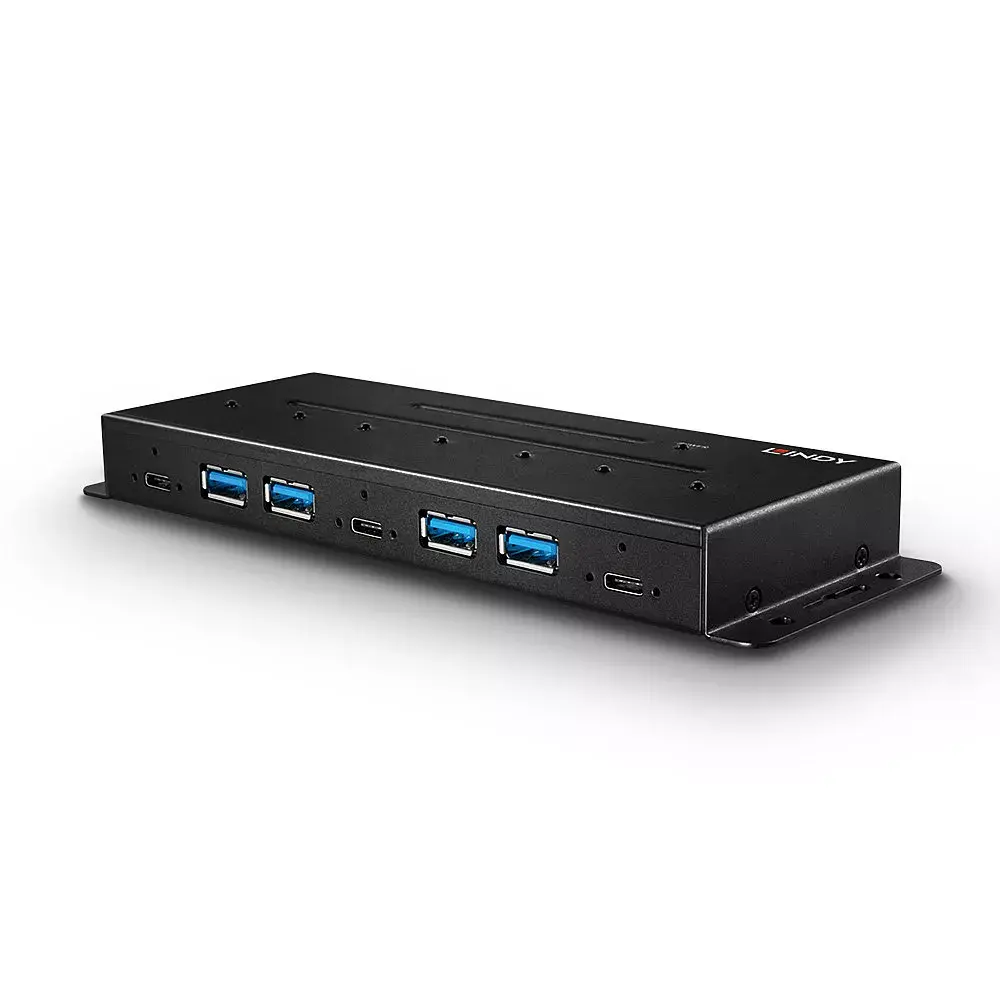 USB хаб Lindy 7 Port USB 3.2 Gen 2 Photo 5
