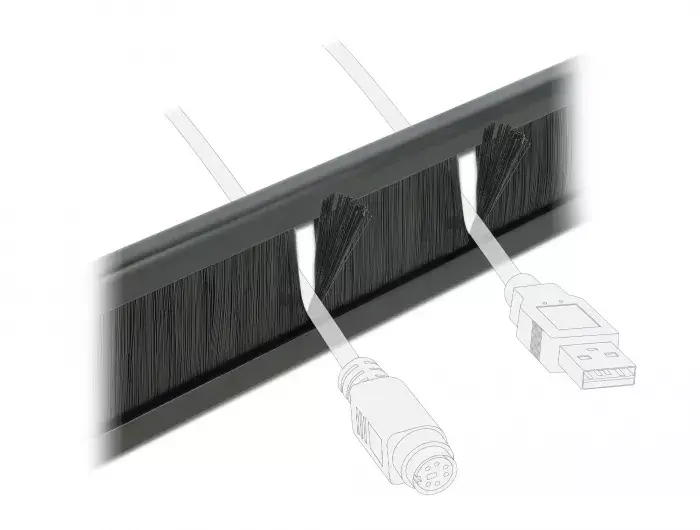 Brush panel DeLOCK 66345 Photo 3