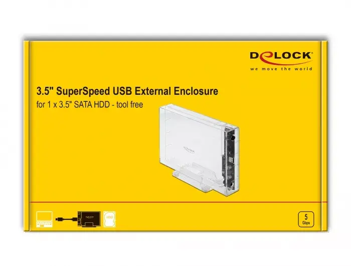 HDD/SSD korpuss DeLOCK 42623 Photo 6
