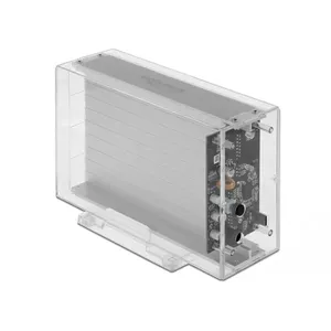 HDD/SSD korpuss DeLOCK 42624 Caurspīdīgs 2.5/3.5"