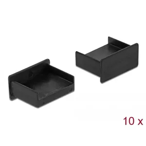 Защитная крышка для USB Type-A female DeLOCK 64102 черная 10 шт