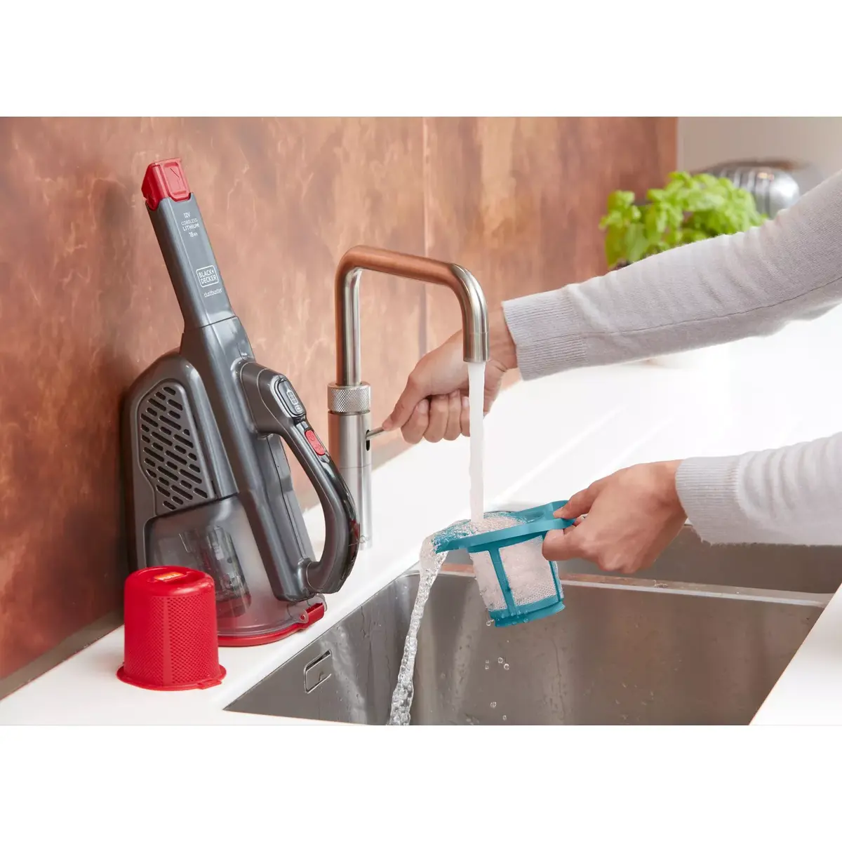 Black & Decker BHHV315J ручной пылесос Photo 23