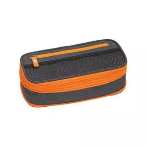 Mīksts zīmuļu futrālis WEDO Neon Stretch Pelēks Oranžs