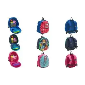 Mugursoma WEDO Kinder-Rucksack Meerjungfrau ar sieta kabatām — bērnu skolas mugursoma WEDO