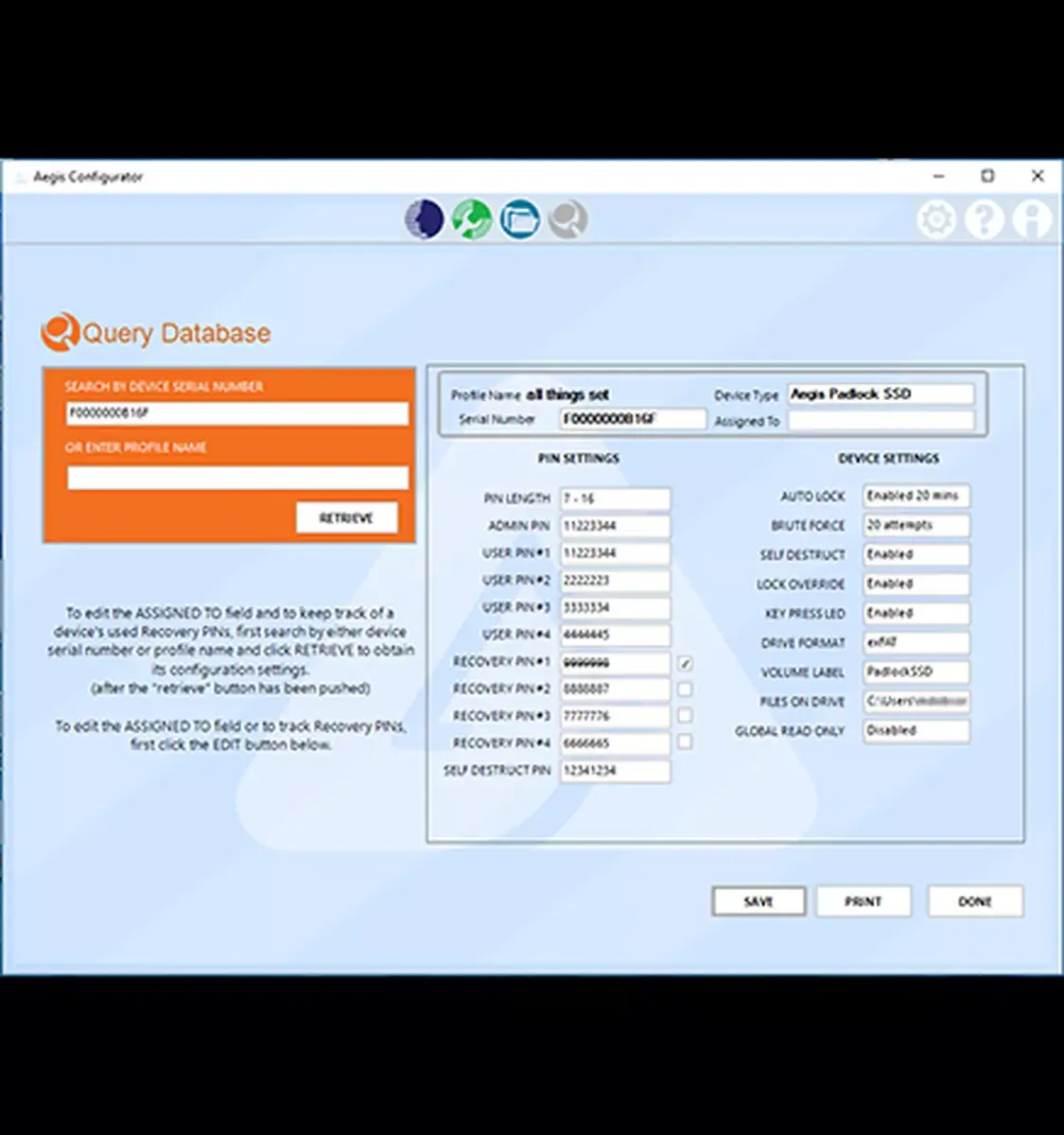 USB Хаб Apricorn Aegis Configurator AP-CONFIG-KIT-EMEA Photo 5