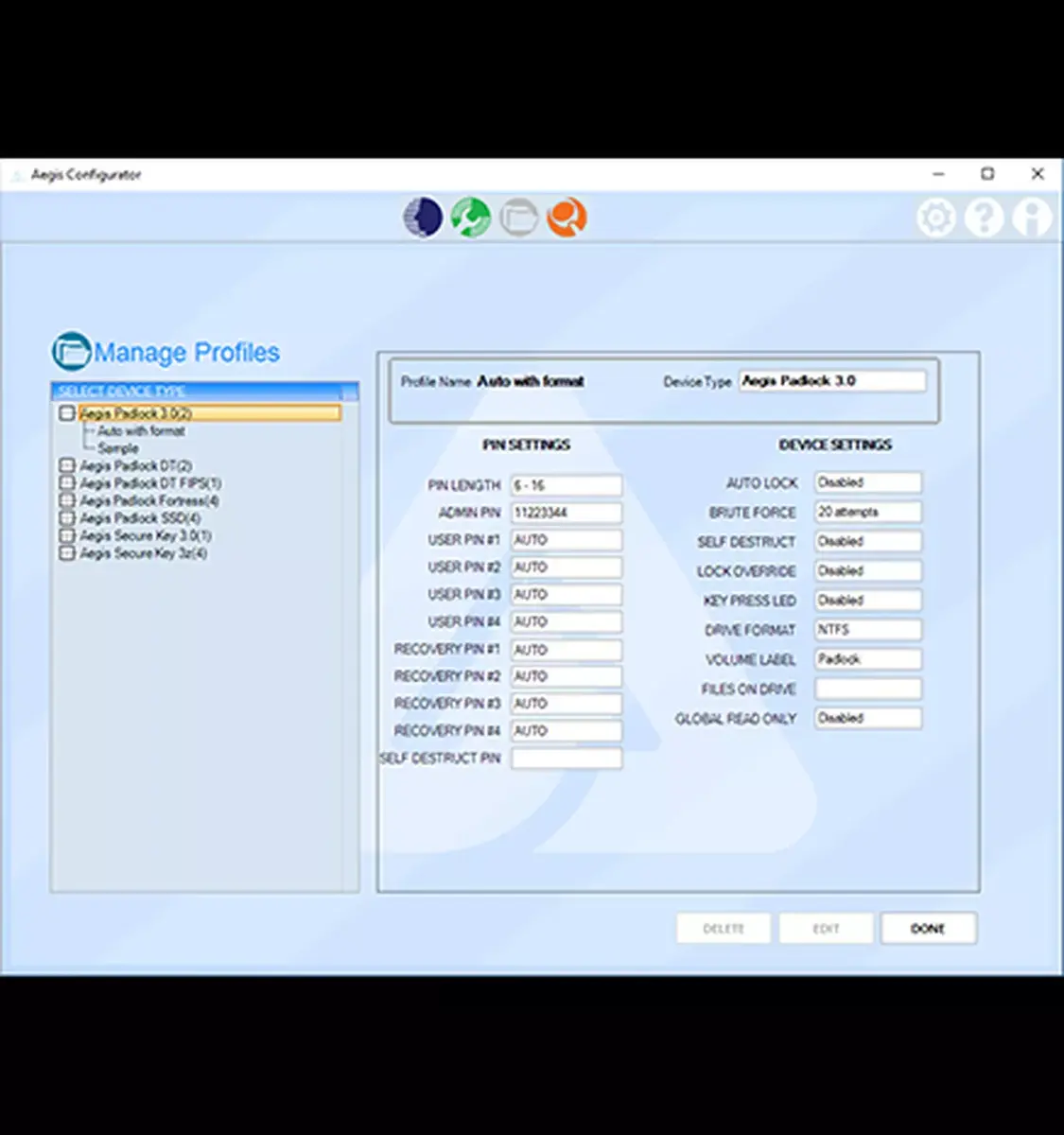 USB Хаб Apricorn Aegis Configurator AP-CONFIG-KIT-EMEA Photo 6