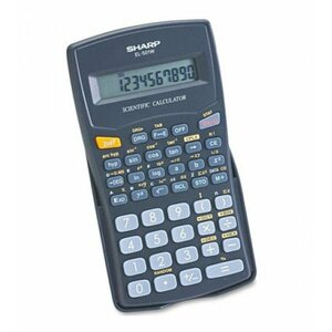Elektroniskais kalkulators SHARP EL-501W-BK