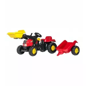 Traktors ar pedāļiem ar piekabi un kausu RollyKid-X 023127 (2,5-5 gadiem) Vācija