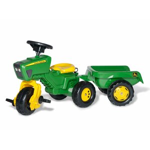 rolly toys rollyTrac John Deere Braucamā traktora rotaļlieta