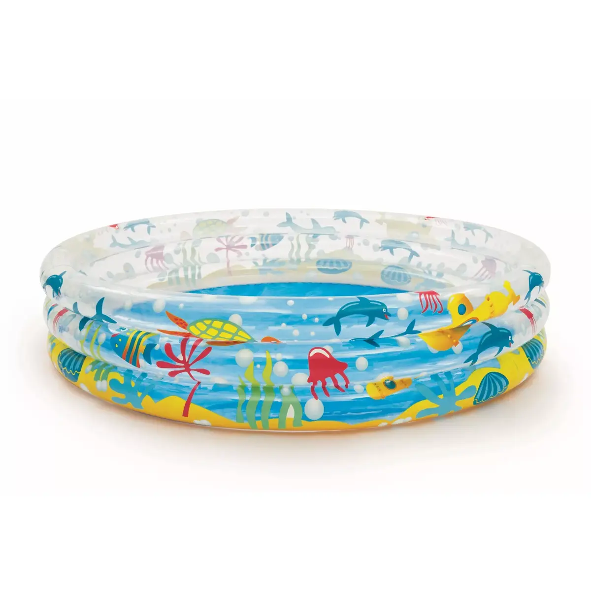 Надувной бассейн Bestway Inflatable Deep Dive 3-Ring Pool Photo 2