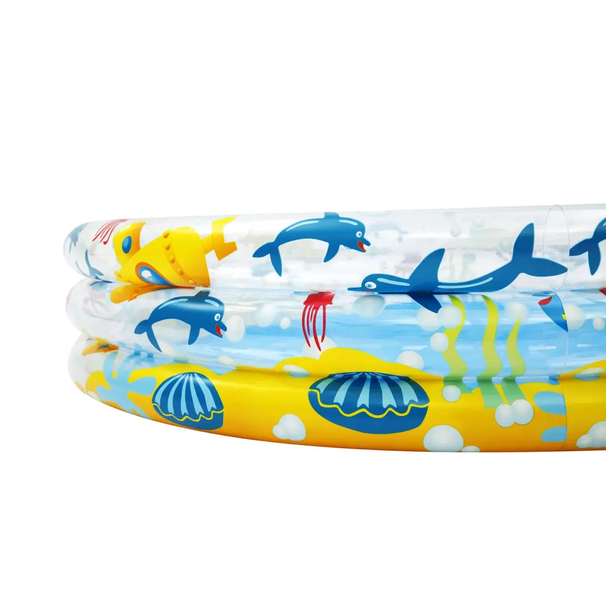 Надувной бассейн Bestway Inflatable Deep Dive 3-Ring Pool Photo 7